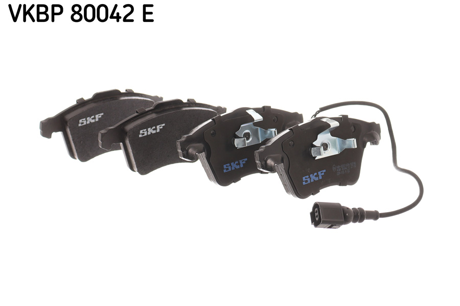 Комплект тормозных колодок, дисковый тормоз - VKBP 80042 E SKF